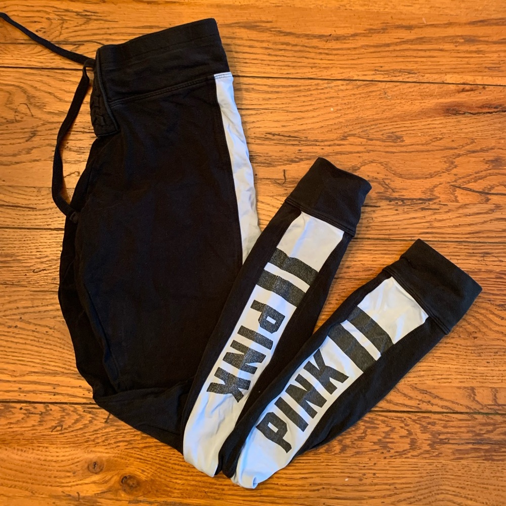 Pink yoga leggings size small